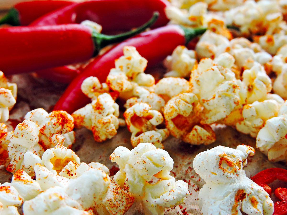 Chili Garlic Popcorn 